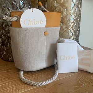 Chloe Bucket Bag BRAND NEW with Duster